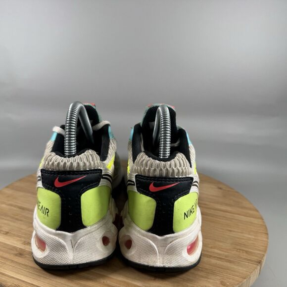 Nike Air Max Torch 4‎ Women's Size 7.5 White Neon Shoes Sneakers CW5607-100 - Picture 4 of 8